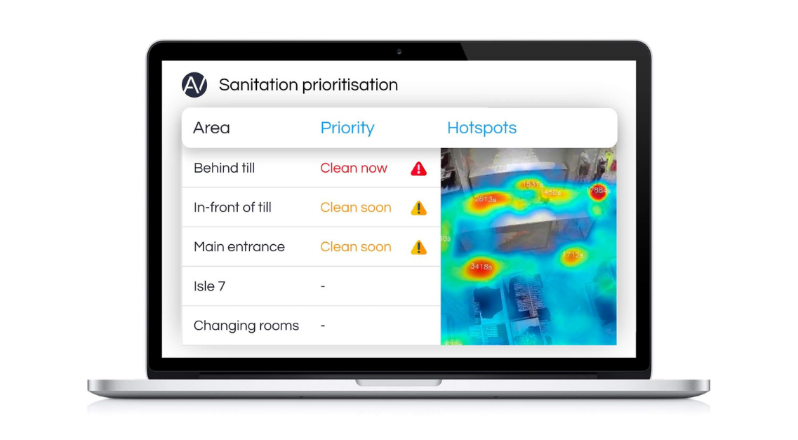 Aura Vision’s computer vision-powered sanitation prioritization